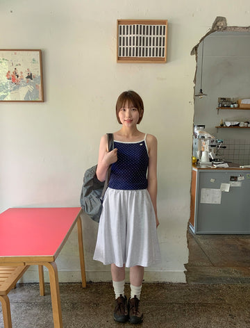 Hell Track Lace Banding Bermuda Pants